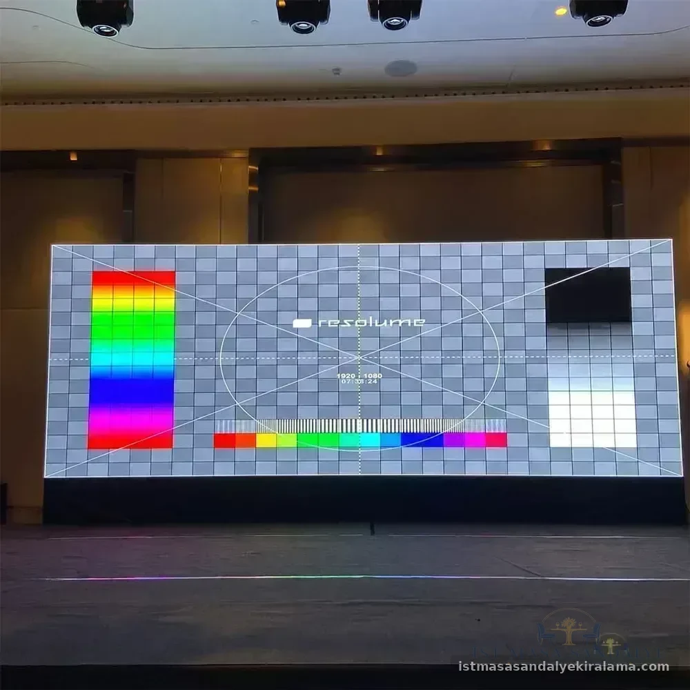 Led Ekran Kiralama LED Ekran Kiralama İstanbul sahne teknik kurulum görseli