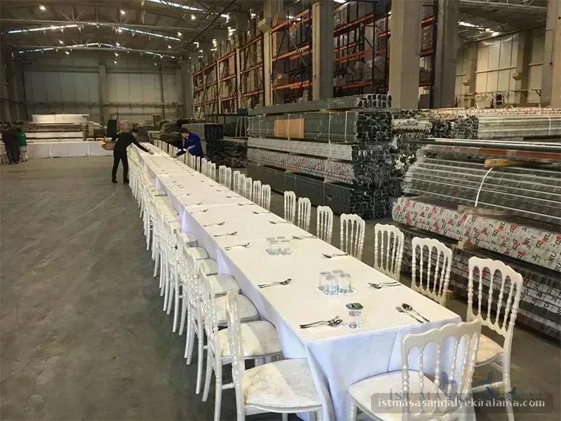 Bahçelievler Masa Sandalye Kiralama