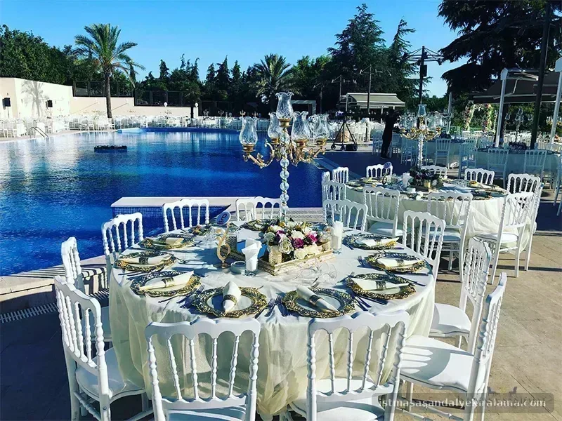 Masa Sandalye Süsleme İstanbul masa sandalye kurulum görseli